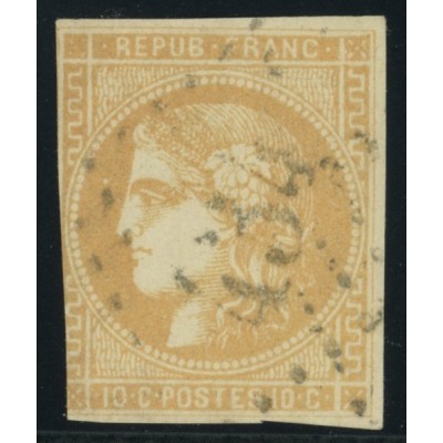 Céres YT 11 - 10 c. bistre - Oblitere cote 175 euro