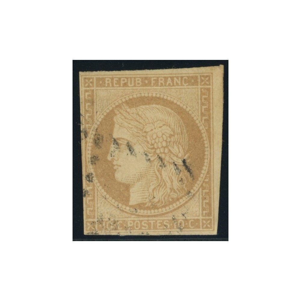 Céres YT 11 - 10 c. bistre - Oblitere cote 175 euro