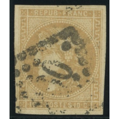 Céres YT 11 - 10 c. bistre - Oblitere cote 175 euro