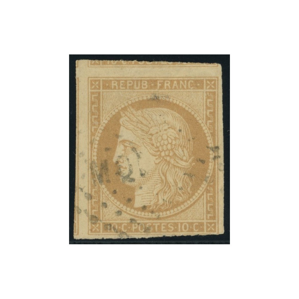 Céres YT 11 - 10 c. bistre - Oblitere cote 175 euro