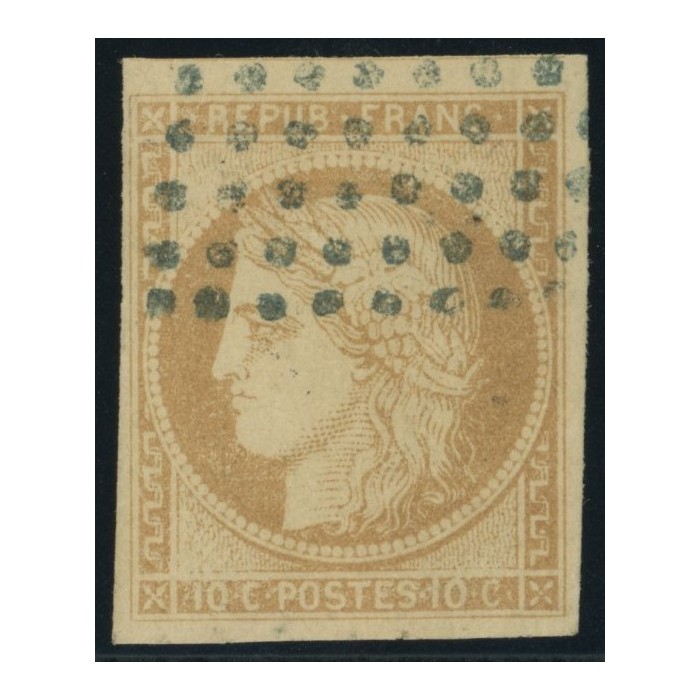Céres YT 11 - 10 c. bistre - Oblitere cote 175 euro