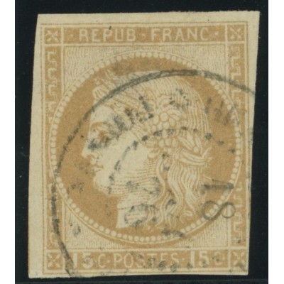 Céres YT 19 - 15 c. bistre - Oblitere cote 150 euro