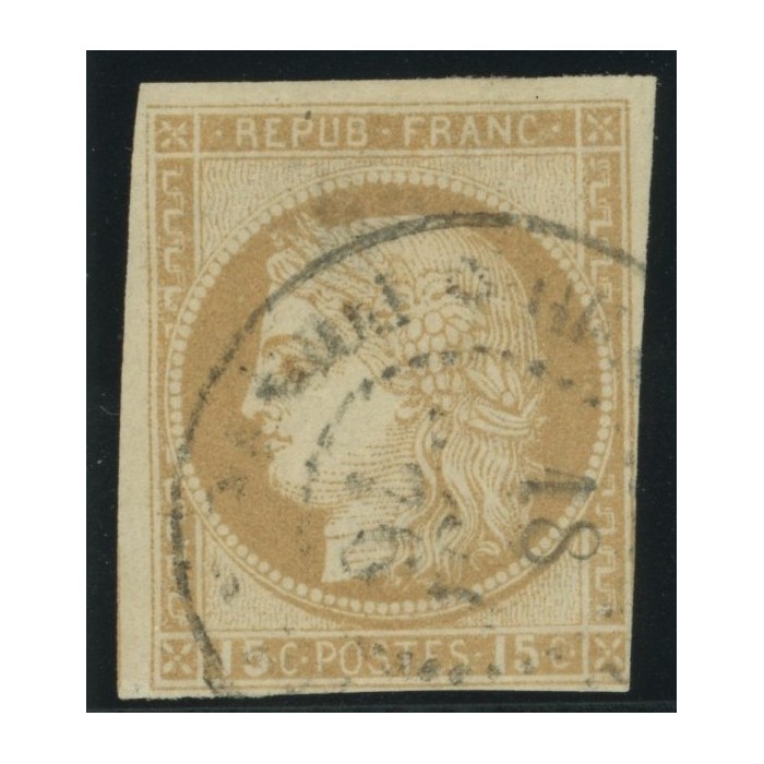 Céres YT 19 - 15 c. bistre - Oblitere cote 150 euro