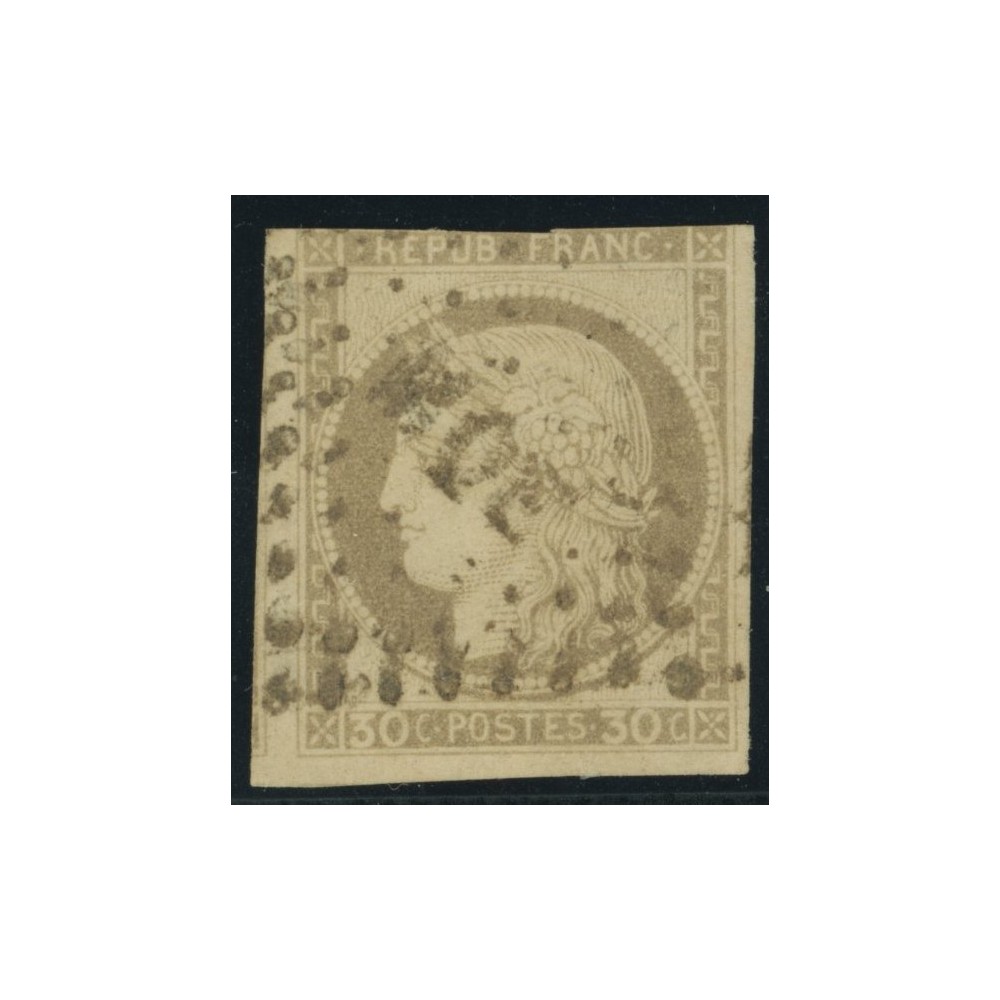 Céres YT 20 - 30 c. brun - Oblitere cote 30 euro