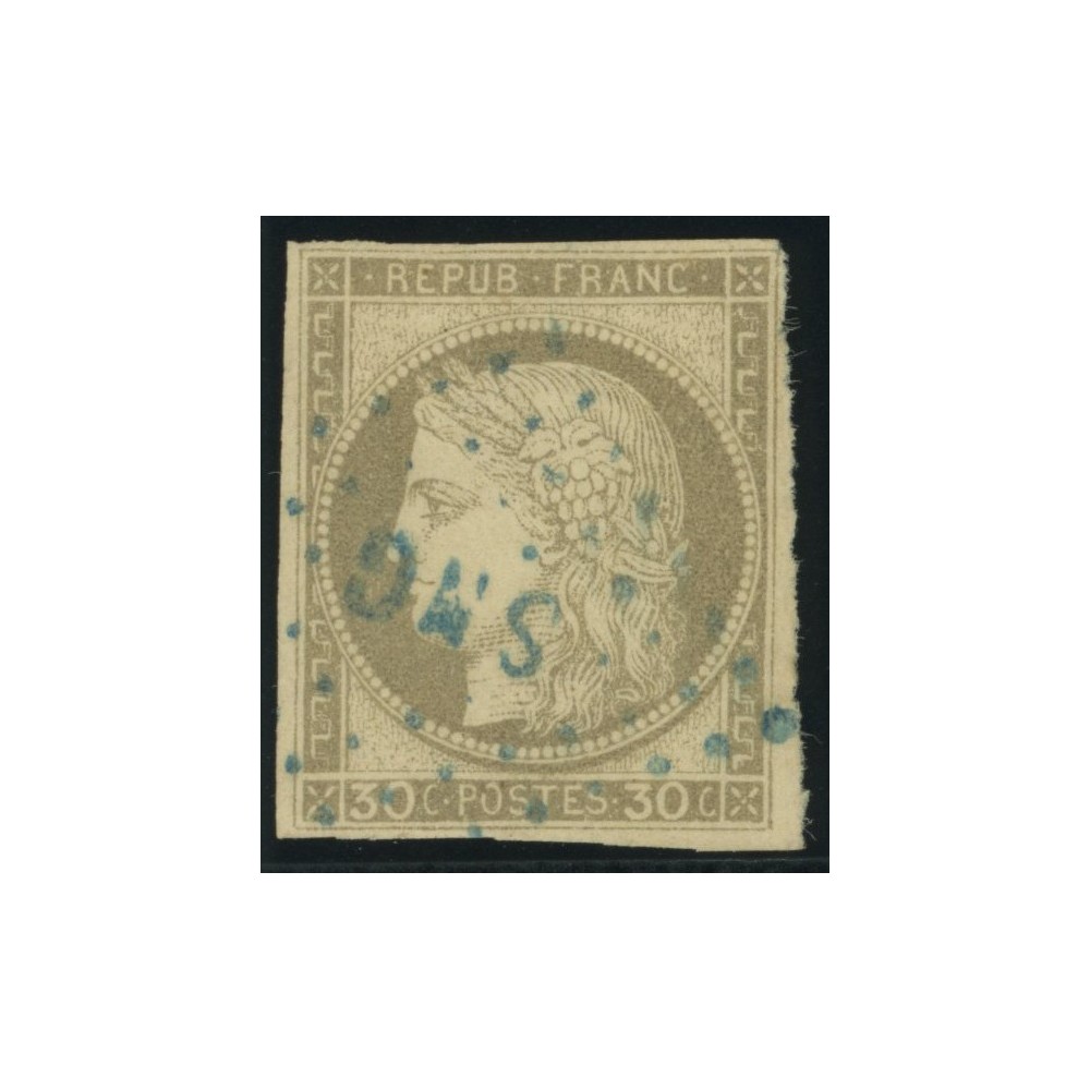 Céres YT 20 - 30 c. brun - Oblitere cote 30 euro