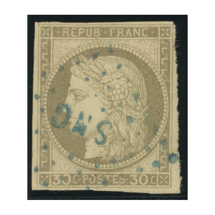 Céres YT 20 - 30 c. brun - Oblitere cote 30 euro