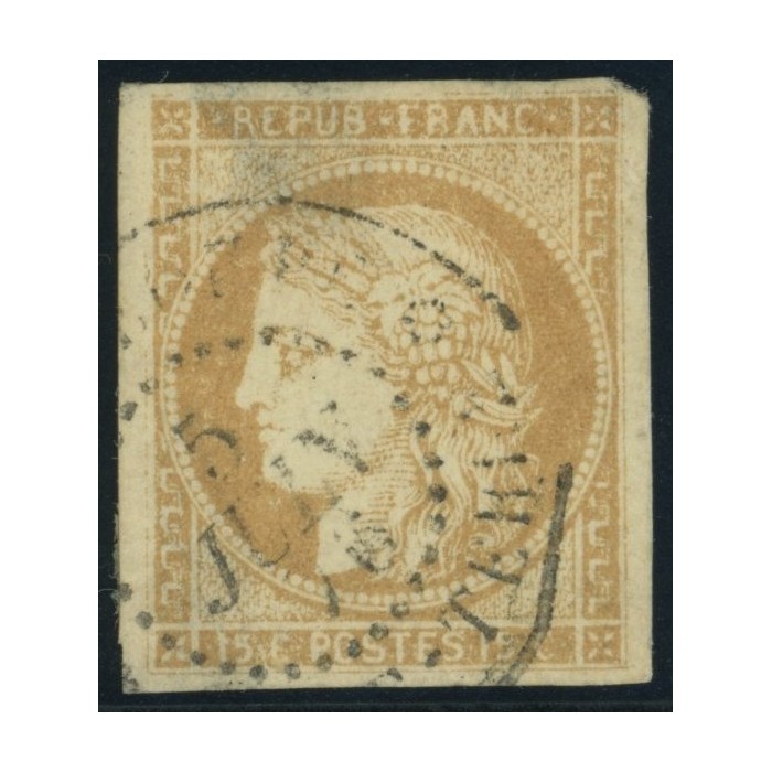 Céres YT 22 - 15 c. bistre - Oblitere cote 17 euro