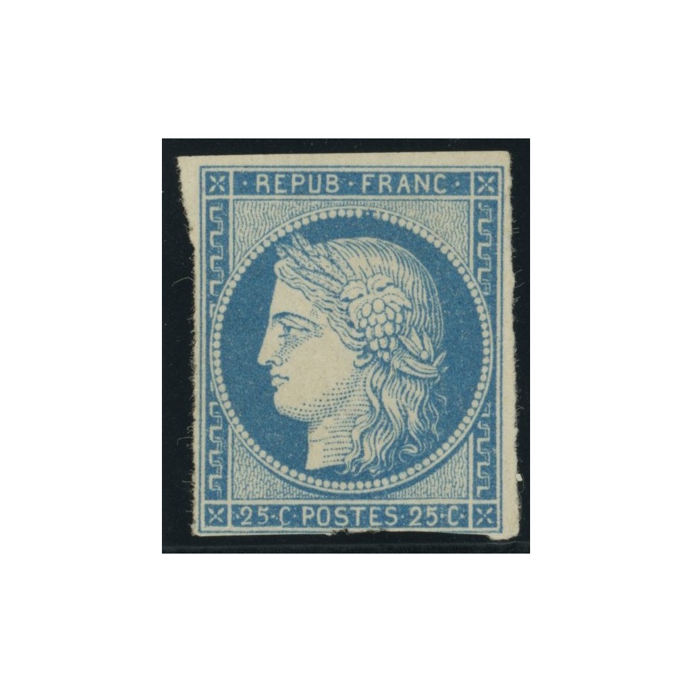 Céres YT 23 - 25 c. bleu - Neuf (x) cote 17 euro