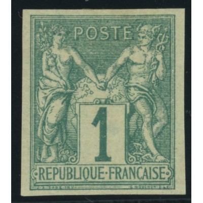 Sage Type I YT 24 - 1 c. vert - Neuf x cote 35 euro