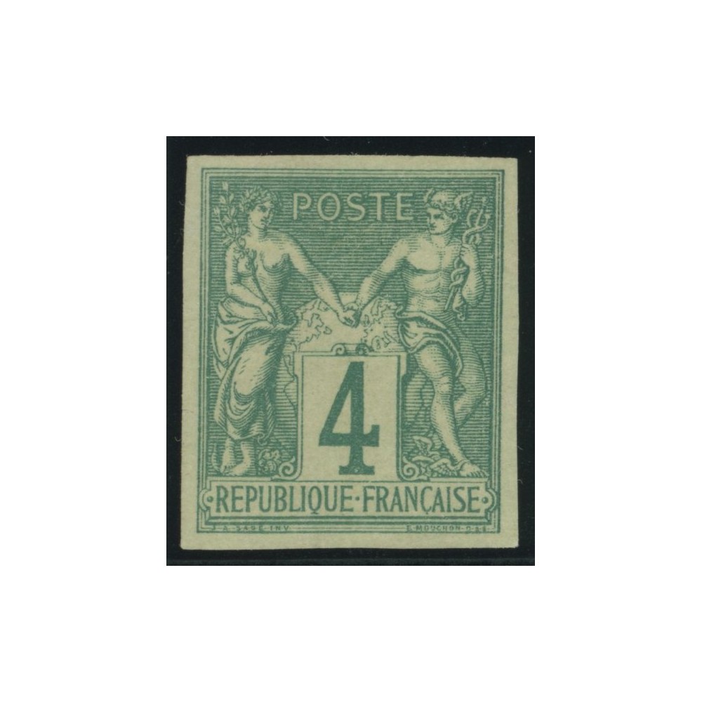 Sage Type I YT 25 - 4 c. vert - Neuf xx cote 60 euro