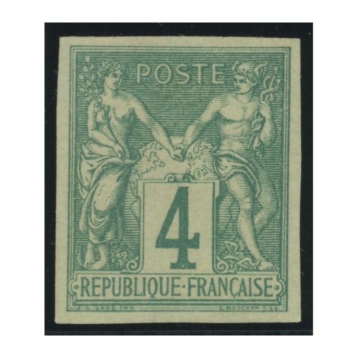 Sage Type I YT 25 - 4 c. vert - Neuf xx cote 60 euro