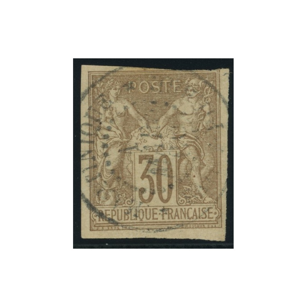 Sage Type I YT 26 - 30 c. brun - Oblitere cote 70 euro