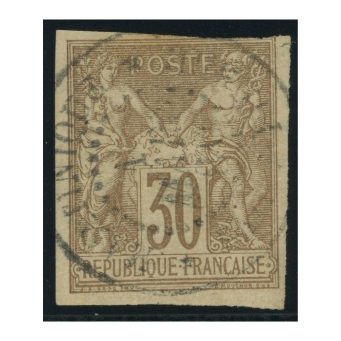 Sage Type I YT 26 - 30 c. brun - Oblitere cote 70 euro