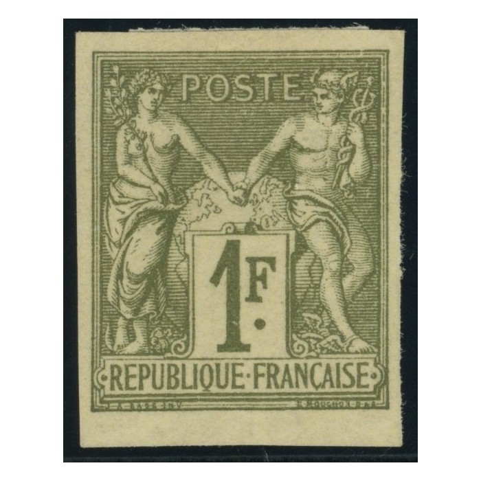 Sage Type I YT 29 - 1 f. olive - Neuf x cote 80 euro