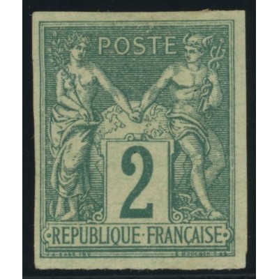 Sage Type II YT 30 - 2 c. vert - Neuf x cote 24 euro