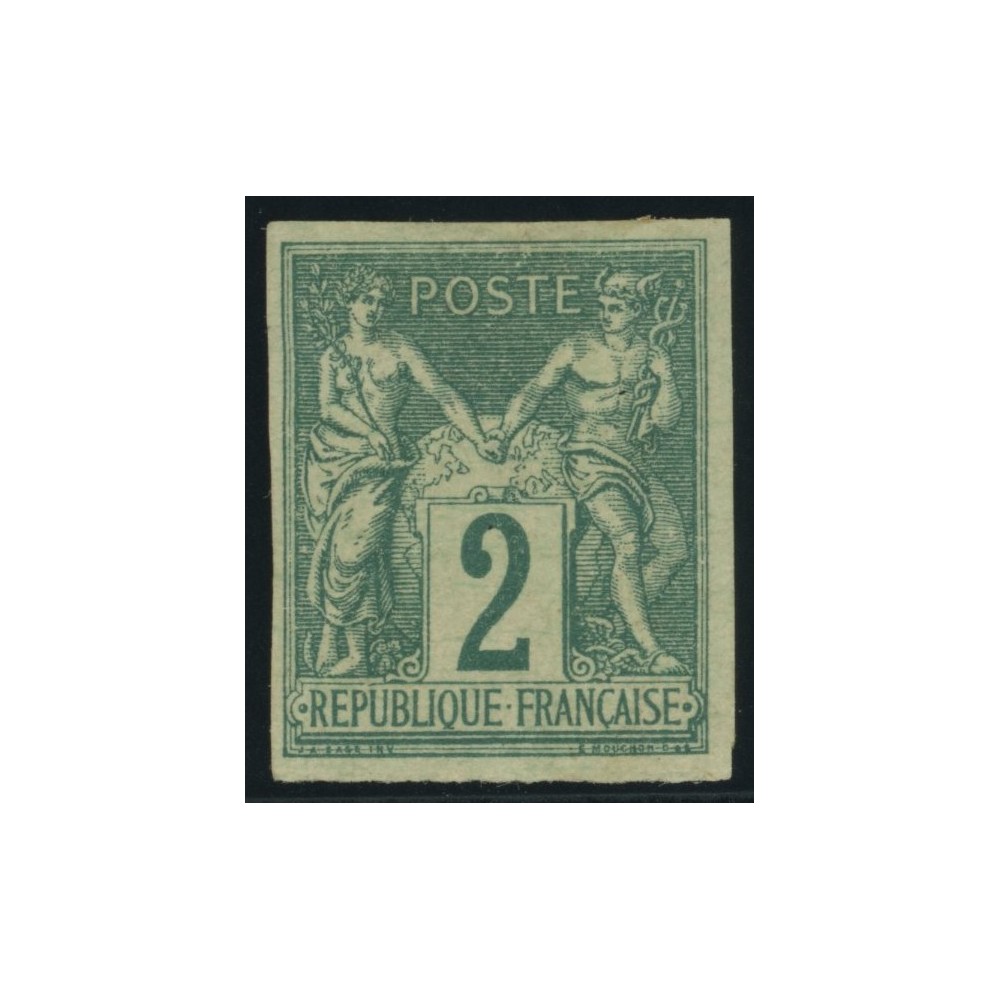 Sage Type II YT 30 - 2 c. vert - Neuf x cote 24 euro