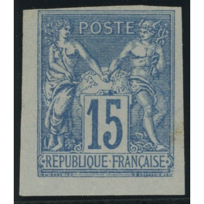 Sage Type II YT 41 - 15 c. bleu - Neuf x cote 47 euro