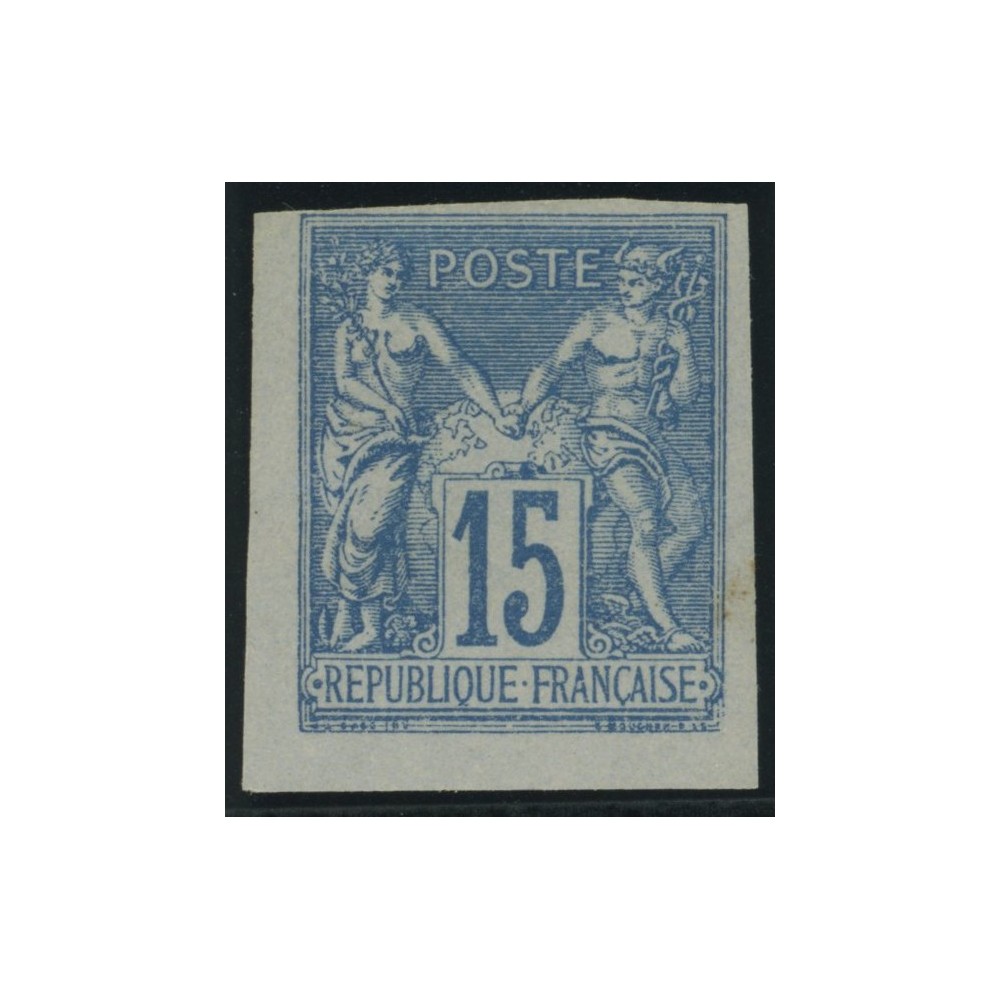 Sage Type II YT 41 - 15 c. bleu - Neuf x cote 47 euro