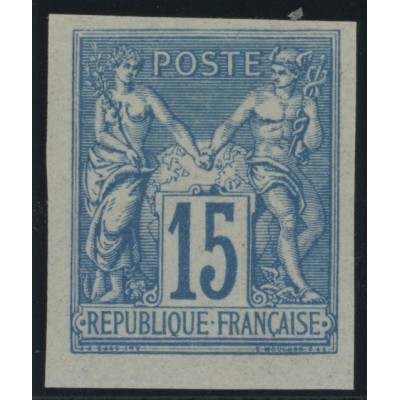 Sage Type II YT 41 - 15 c. bleu - Neuf x cote 47 euro