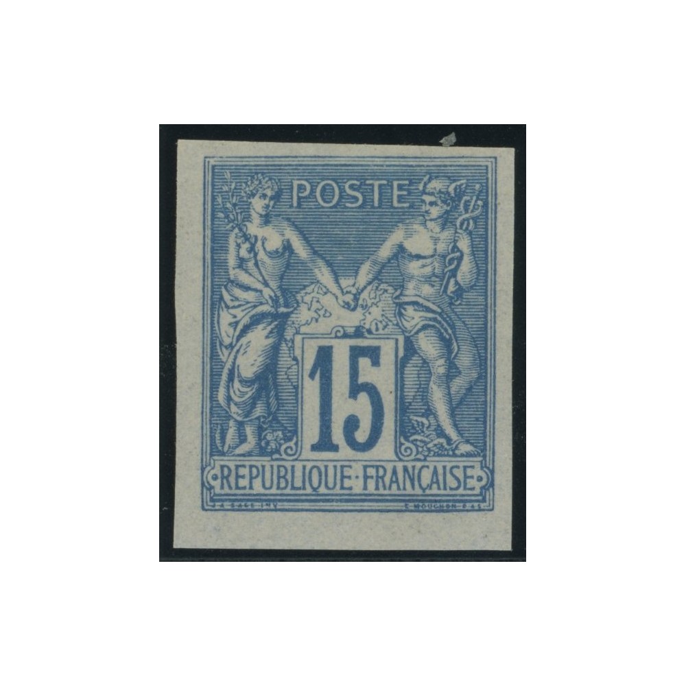 Sage Type II YT 41 - 15 c. bleu - Neuf x cote 47 euro