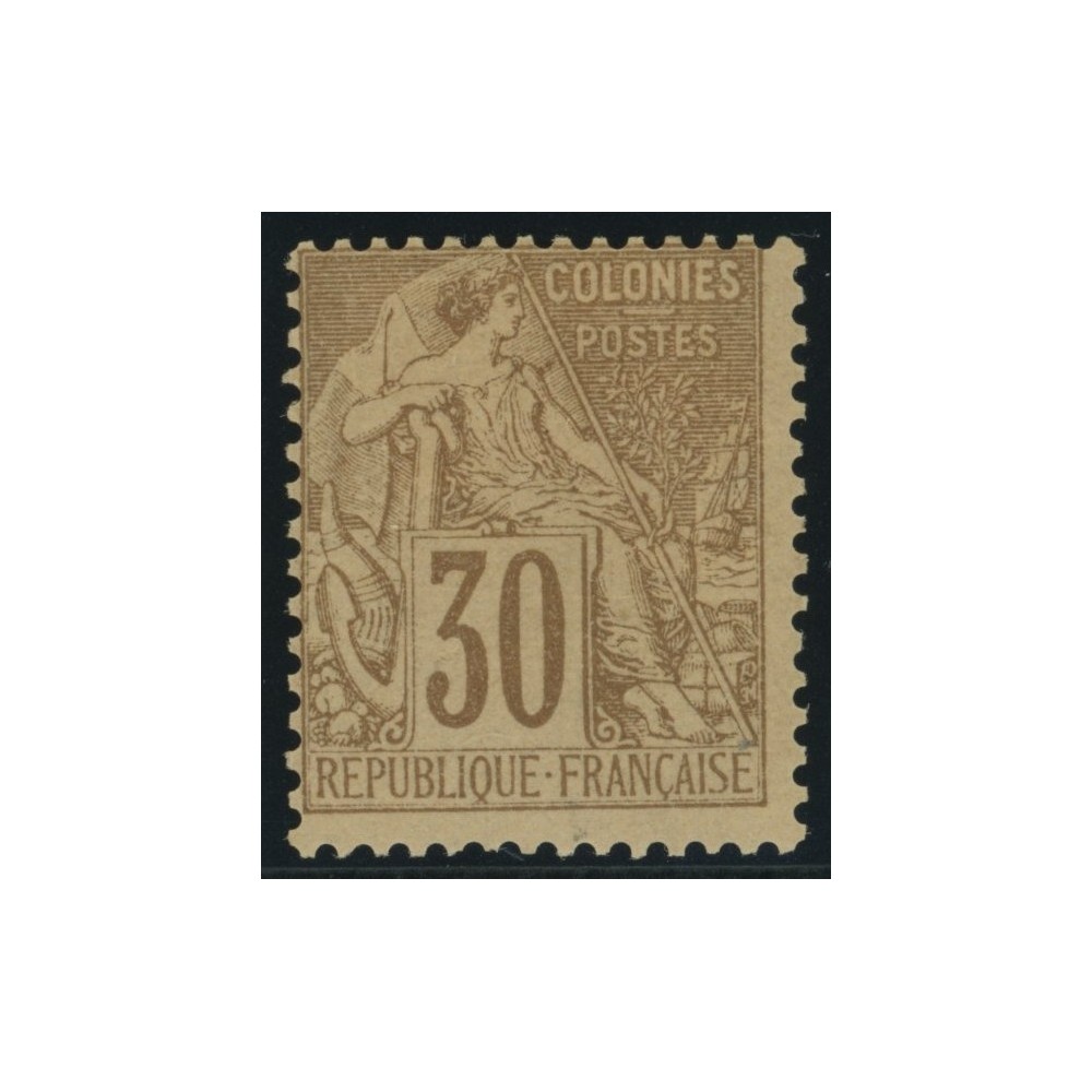 Alphée Dubois YT 55 - 30 c. brun - Neuf x cote 60 euro