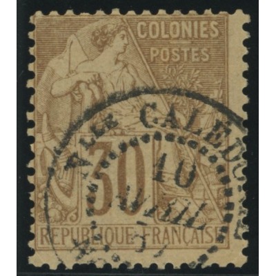 Alphée Dubois YT 55 - 30 c. brun - Oblitere cote 30 euro