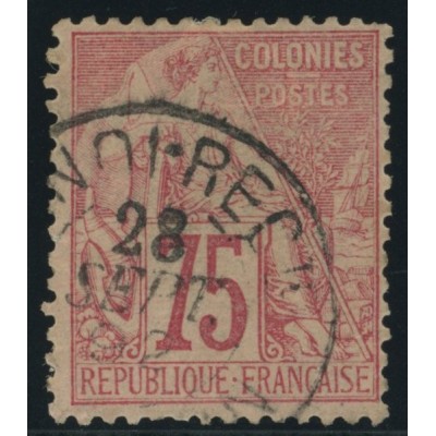 Alphée Dubois YT 58 - 75 c. rose - Oblitere cote 82 euro