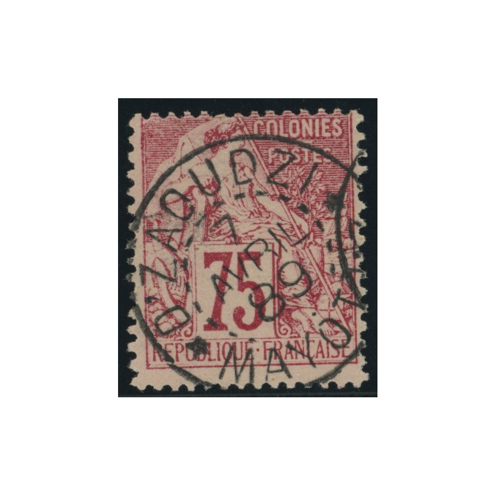 Alphée Dubois YT 58 - 75 c. rose - Oblitere cote 82 euro