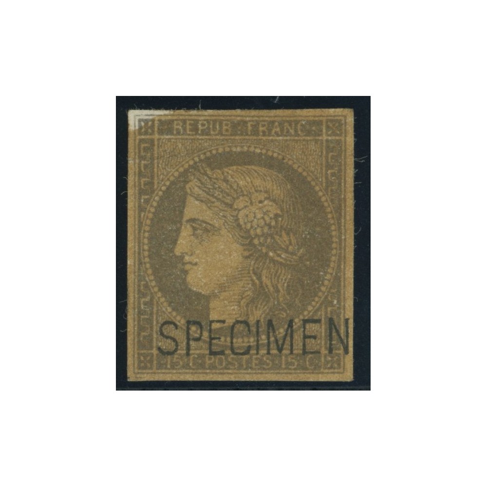 Aigle Impérial YT 3 - 10 c. bistre-jaune - Oblitere cote 25 euro