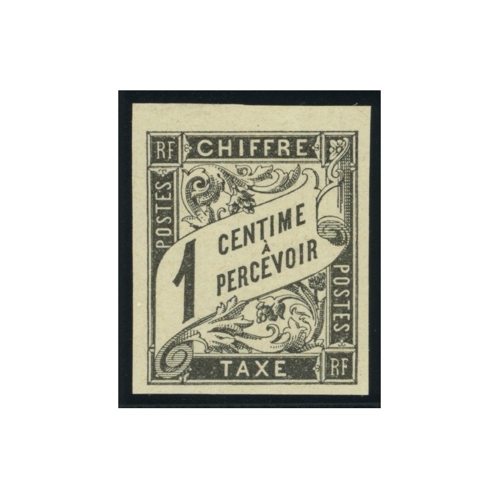 Taxe YT 1 - 1 c. noir - Neuf x cote 5,5 euro