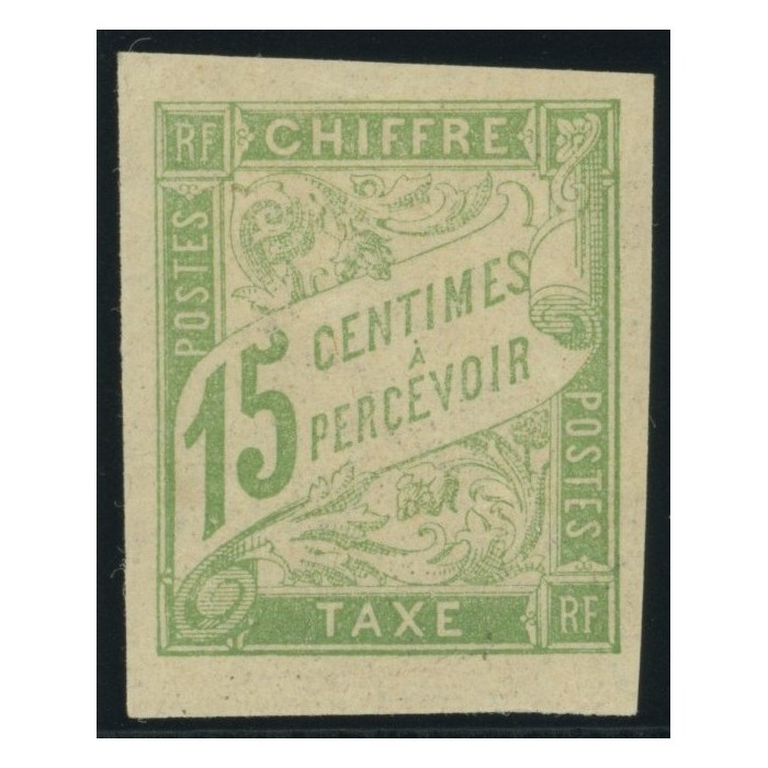Taxe YT 20 - 15 c. vert-jaune - Neuf x cote 2,5 euro