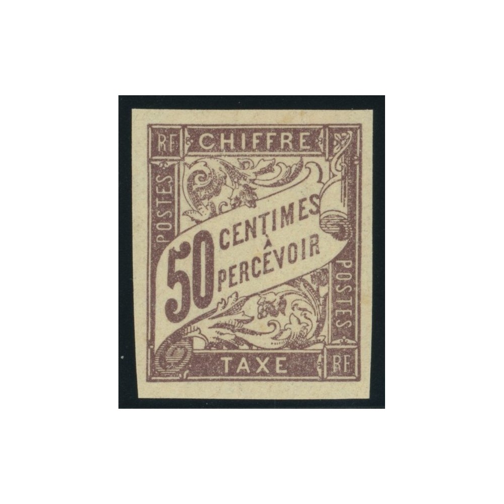 Taxe YT 23 - 50 c. violet - Neuf x cote 3,75 euro