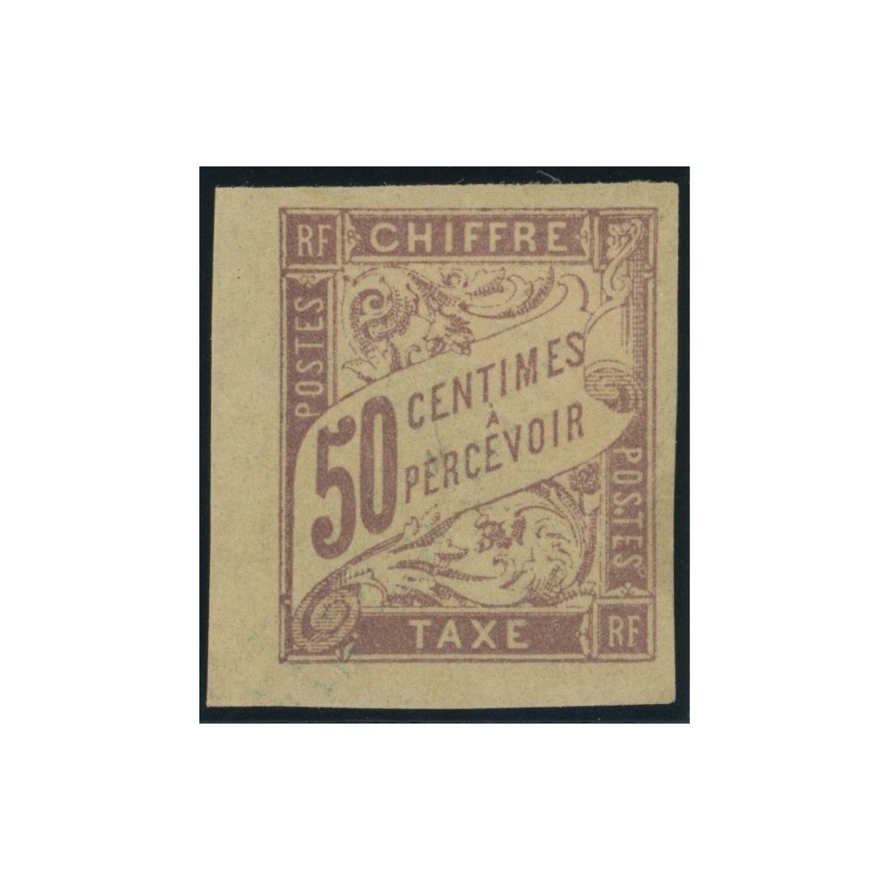 Taxe YT 23 - 50 c. violet - Neuf x cote 3,75 euro