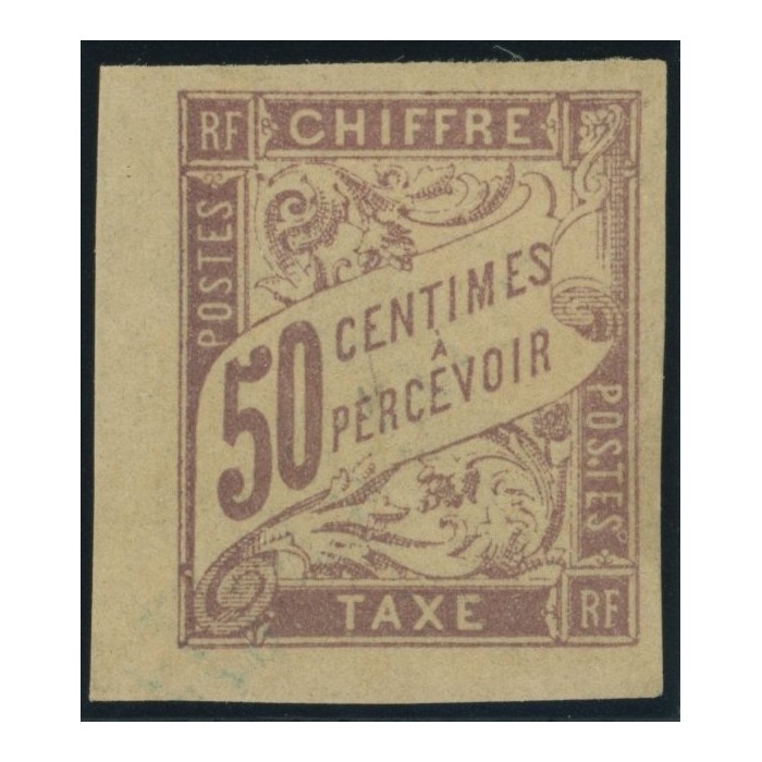 Taxe YT 23 - 50 c. violet - Neuf x cote 3,75 euro