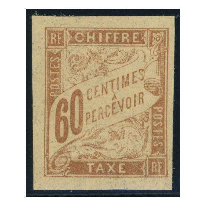 Taxe YT 24 - 60 c. brun-jaunatre - Neuf x cote 6 euro
