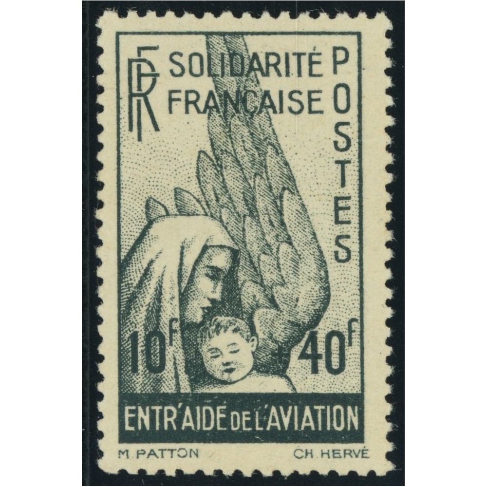 Poste Aérienne YT 1 - 10 f. + 40 f. - Neuf xx cote 10 euro