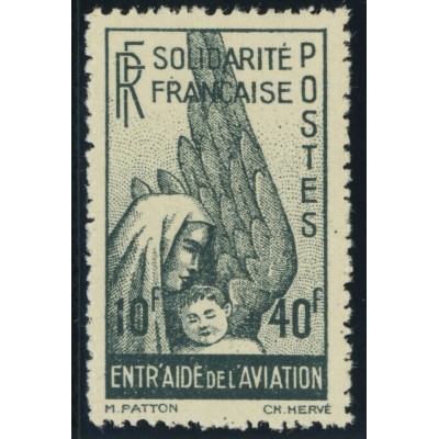 Poste Aérienne YT 1 - 10 f. + 40 f. - Neuf xx cote 10 euro