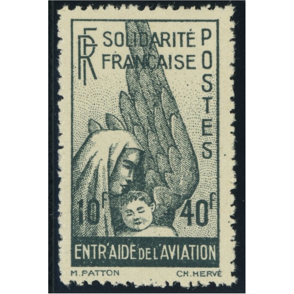 Poste Aérienne YT 1 - 10 f. + 40 f. - Neuf xx cote 10 euro