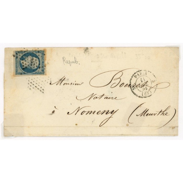 10 Oblitéré Etoile - Depart Paris (60) - Cote 100 Euros