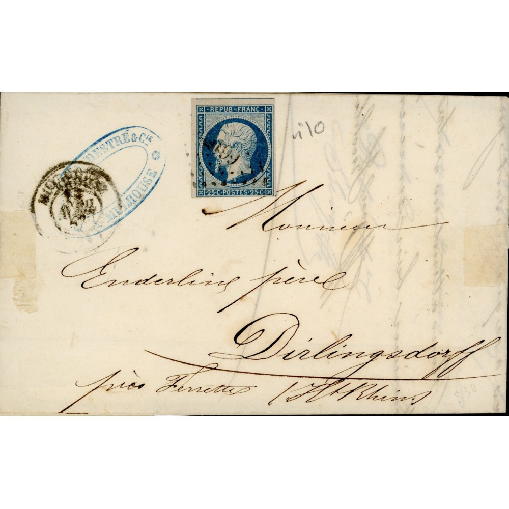 10 Oblitéré PC 2199 - Depart Mulhouse (66) - Cote 83 Euros