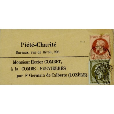11 & 26 Oblitéré Cachet a Date - Depart Versailles (72) - Cote 300 Euros