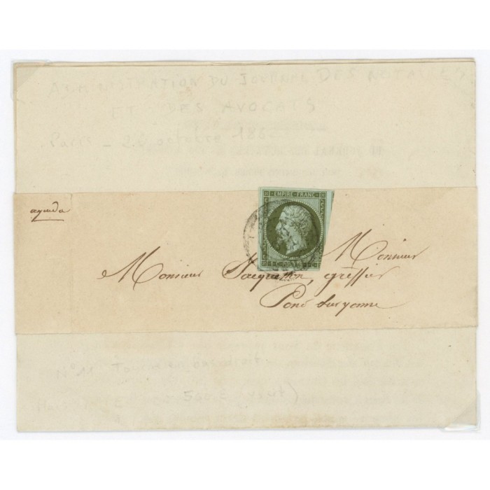 11 Oblitéré Cachet a Date - Depart  - Cote 550 Euros