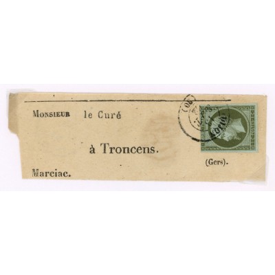 11 Oblitéré Cachet a Date du 1862 - Depart Dijon (20) - Cote 550 Euros