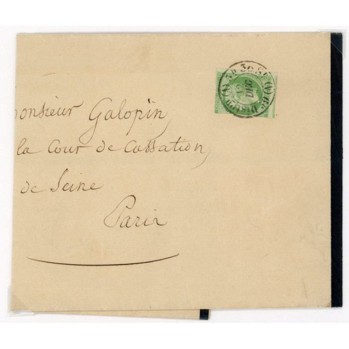 12 Oblitéré Distribution A - Depart Paris (60) - Cote 425 Euros