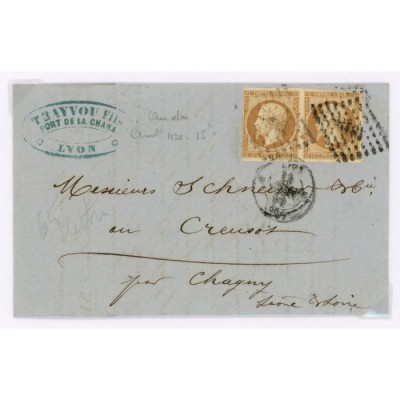 13 Oblitéré  - Depart  - Paire - Cote 50 Euros