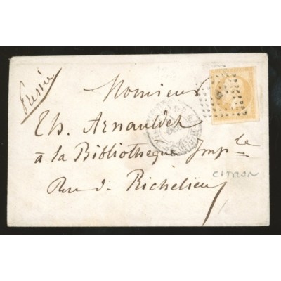 13 Oblitéré Distribution - Depart  - Citron - Cote 100 Euros