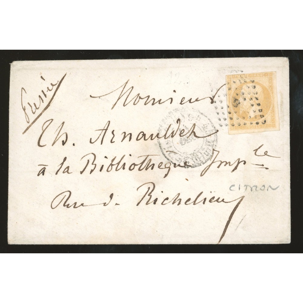 13 Oblitéré Distribution - Depart  - Citron - Cote 100 Euros