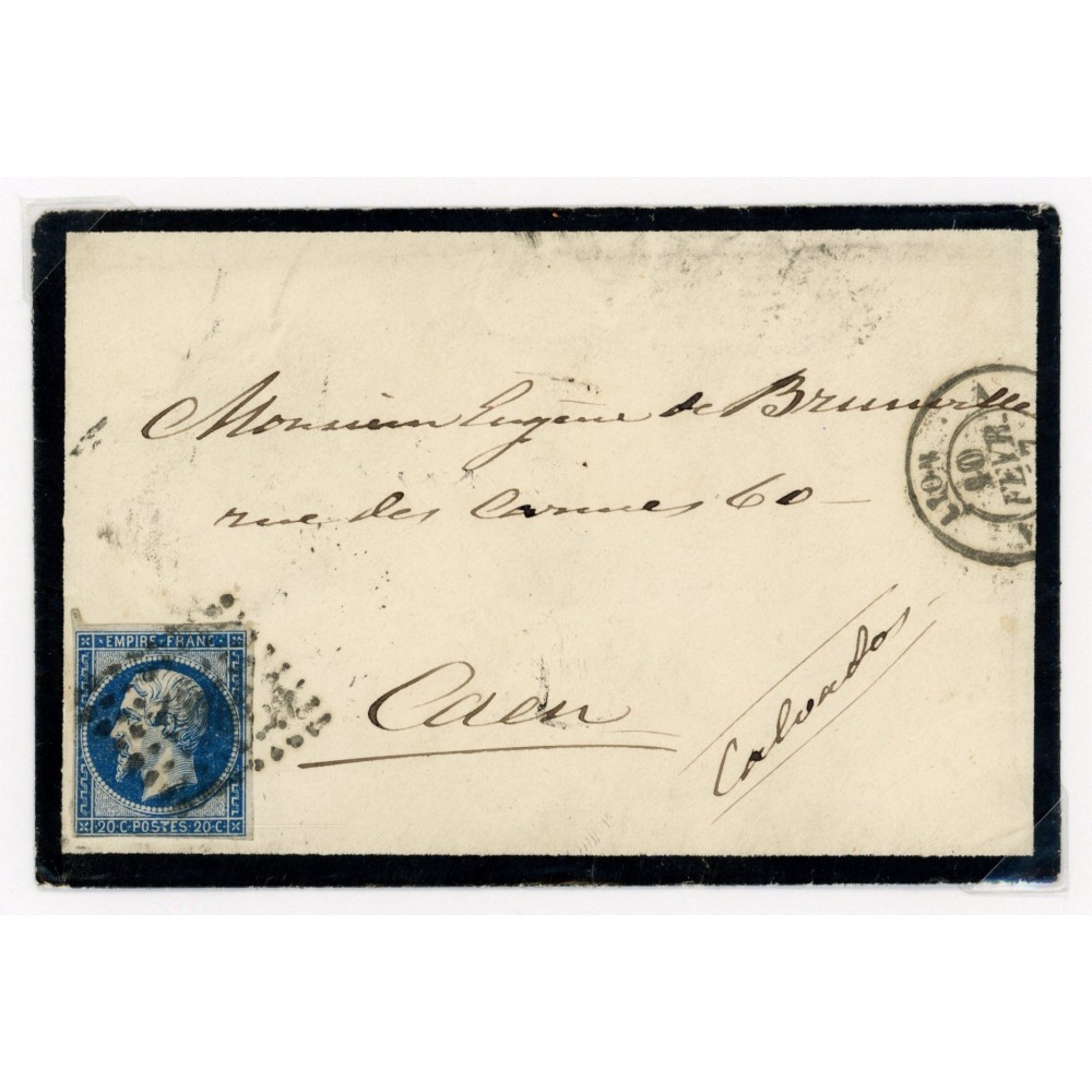 14 Oblitéré PC 1818 - Depart Lyon (68) - Variété POSTES - Cote 56 Euros