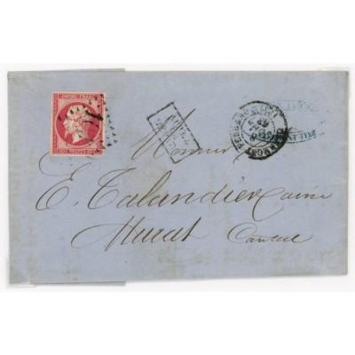 17B Oblitéré  - Depart  - Apres le Depart - Cote 150 Euros