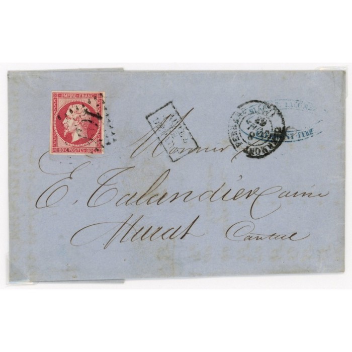 17B Oblitéré  - Depart  - Apres le Depart - Cote 150 Euros